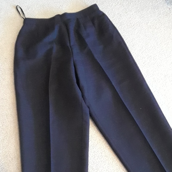 Black Zip up dress pants size 12 - Picture 3 of 5